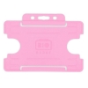 Billede af Bio Kortholder/bæreetui åben front plast pink / lyserød (vandret/horisontal/landscape). 60270459