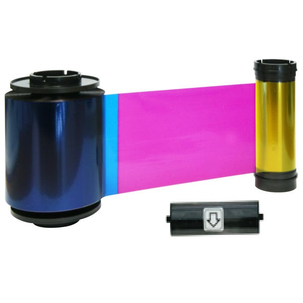 Bilde av Smart-70  UV 4-color ribbon/dye film (YMCKO / YMCFKO) - 500 print. Smart 55659114 / 659114. (DE,SE,NO,FI,RO,PL)